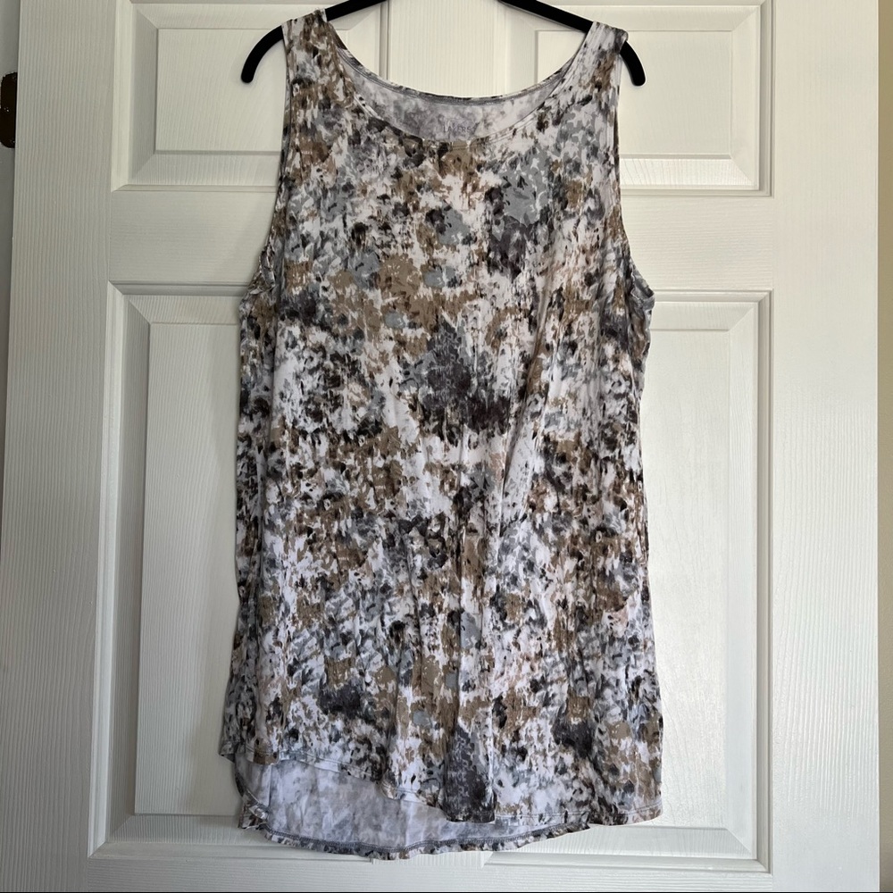 Splatter tank top